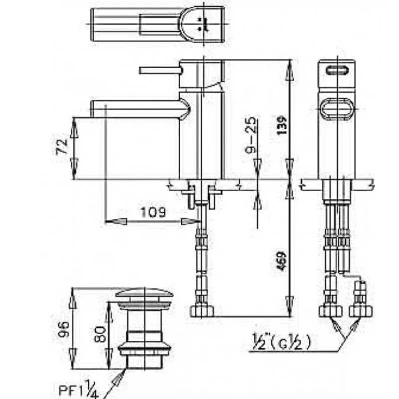 ban ve ky thuat voi chau cotto ct2043a