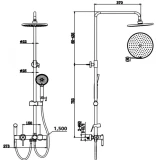 Sen tắm cây nóng lạnh COTTO CT3003WOS 2