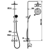 Sen tắm cây nóng lạnh COTTO CT3004WOS 2