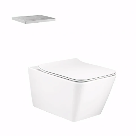 Ảnh Bồn cầu âm tường Cotto SC197627(T) 1