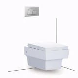 Bồn cầu âm tường Cotto SC19777(F) 1