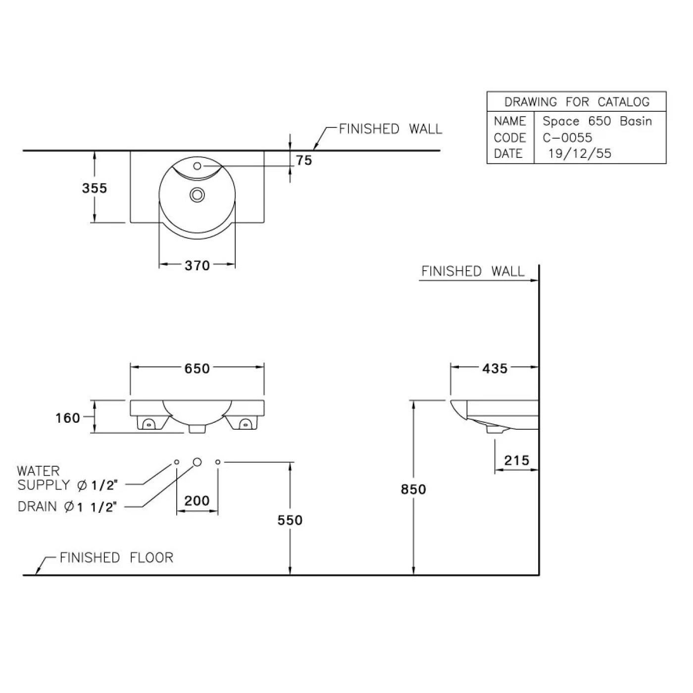 chau rua cotto c0055 bvkt