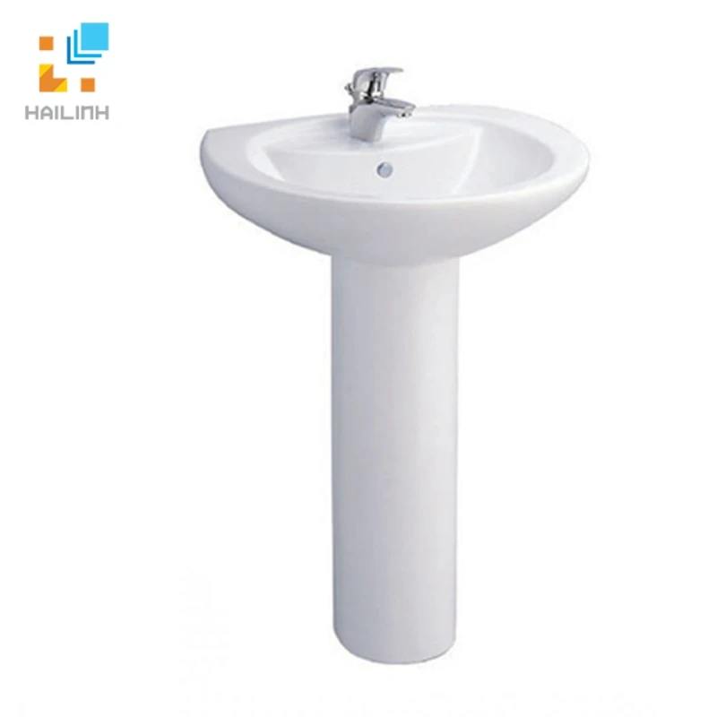 Ảnh Chậu rửa treo tường Cotto C0107+C411 1