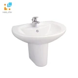 Chậu rửa treo tường Cotto C0107+C4201 1