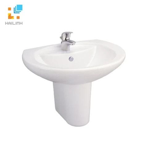 Ảnh Chậu rửa treo tường Cotto C0107+C4201 1