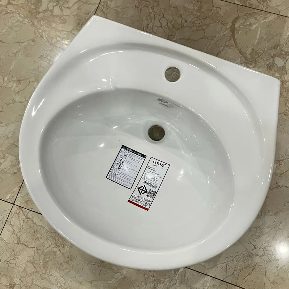 Ảnh Chậu rửa treo tường Cotto C012 3