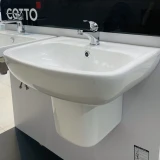 Chậu rửa treo tường Cotto C0141 3
