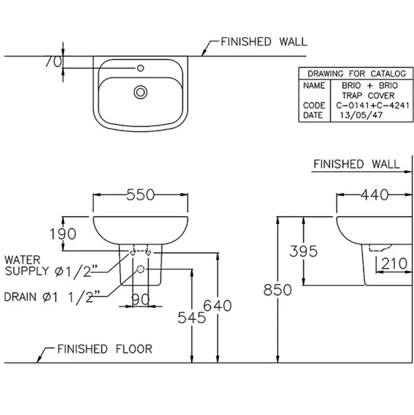 chau rua cotto c0141 bvkt