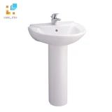 Chậu rửa treo tường COTTO C2037+C411 1