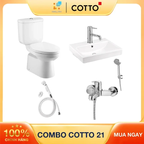 Combo thiết bị vệ sinh Cotto số 21
