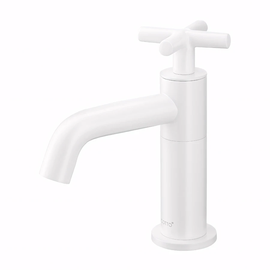 Vòi chậu 1 đường lạnh Cotto CT1262C51N#WH(HM)