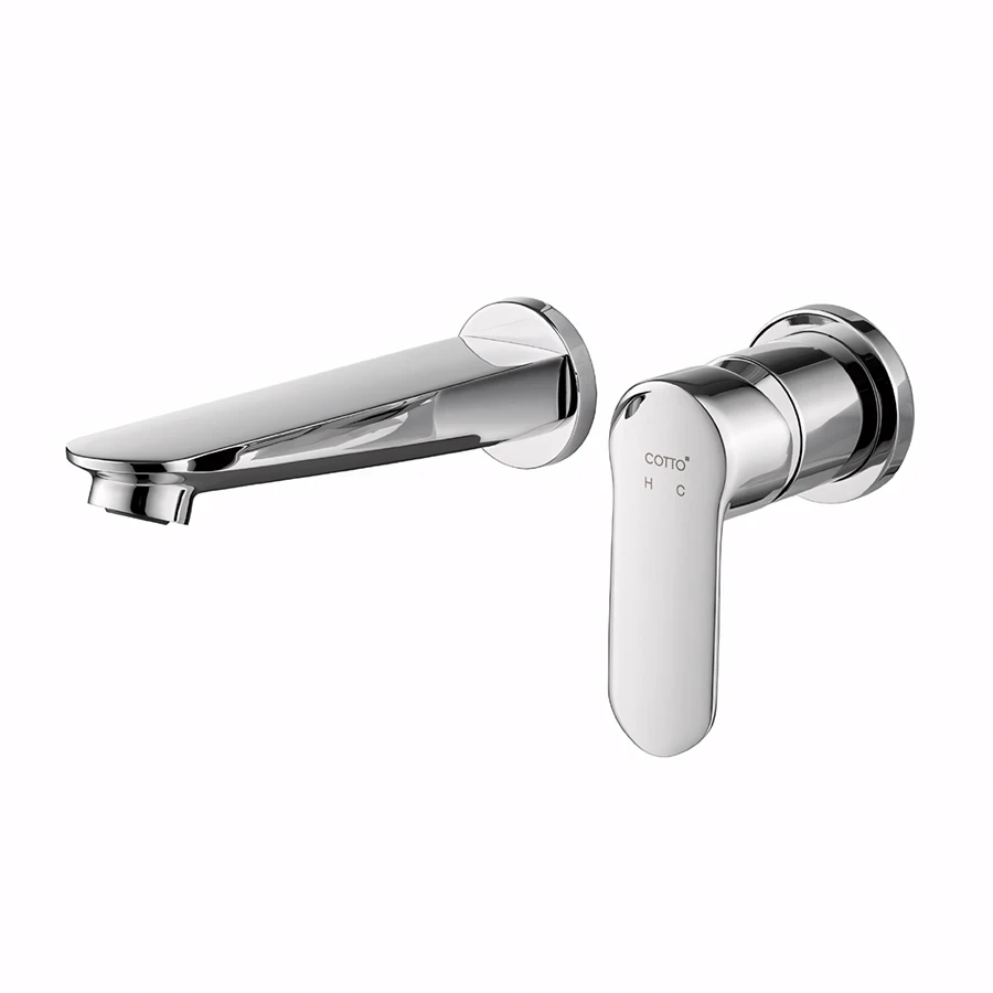 Ảnh Vòi chậu gắn tường Cotto CT2407A 1