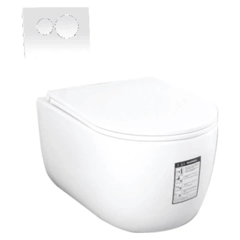 Bồn cầu âm tường Densta DS A 09.105 KK