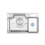 Chậu rửa bát 1 hố D&K KS7548T 1