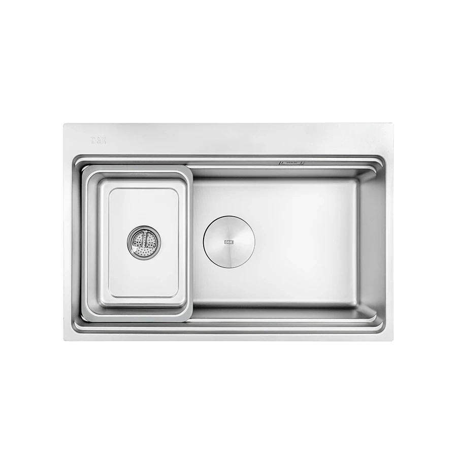 Chậu rửa bát 1 hố D&K KS7650T