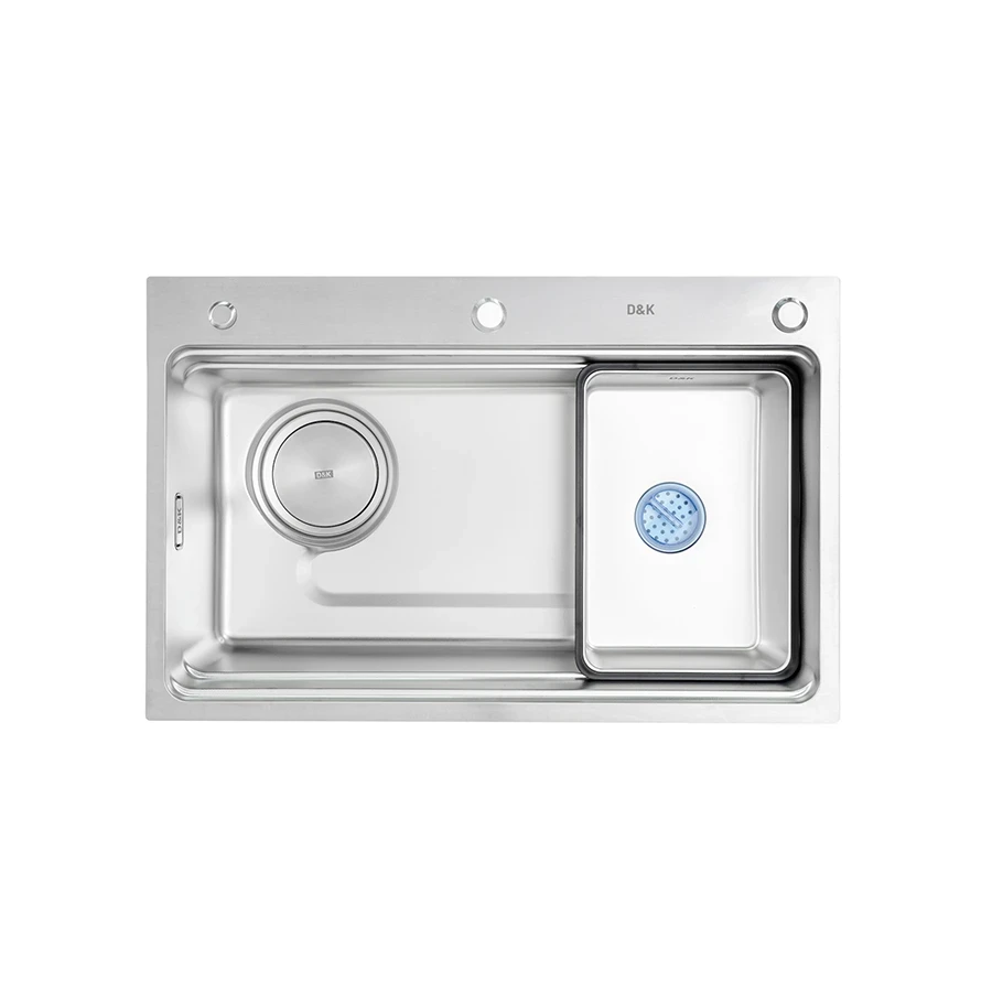 Chậu rửa bát 1 hố D&K KS77495T