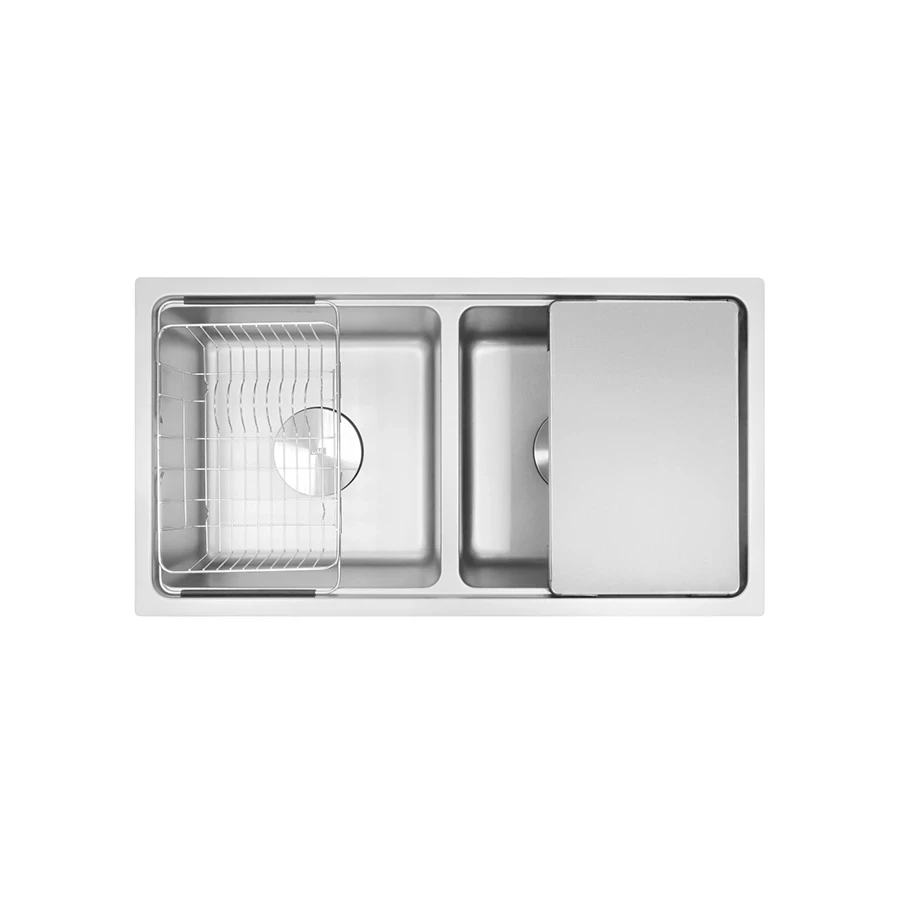 Chậu rửa bát 2 hố D&K KS8646U