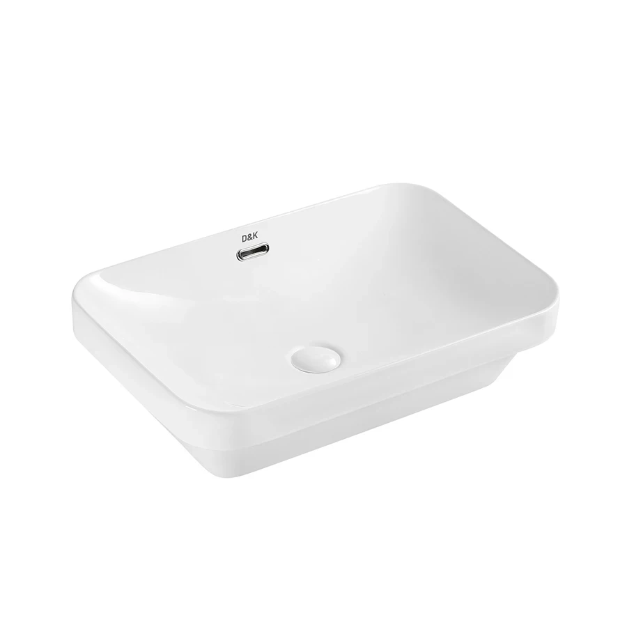 Chậu rửa dương vành D&K L31L2120-W