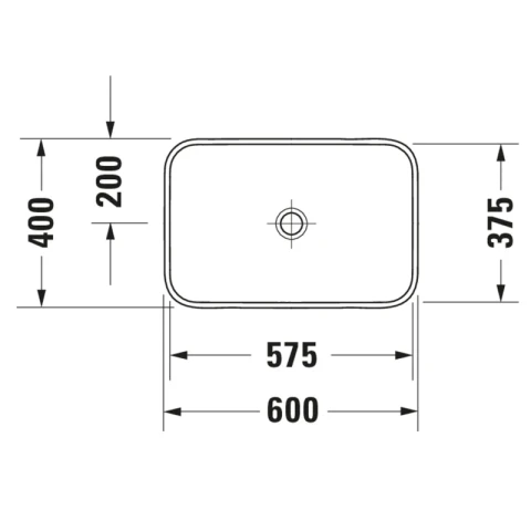 Ảnh Chậu rửa đặt bàn Duravit 2359600000 2