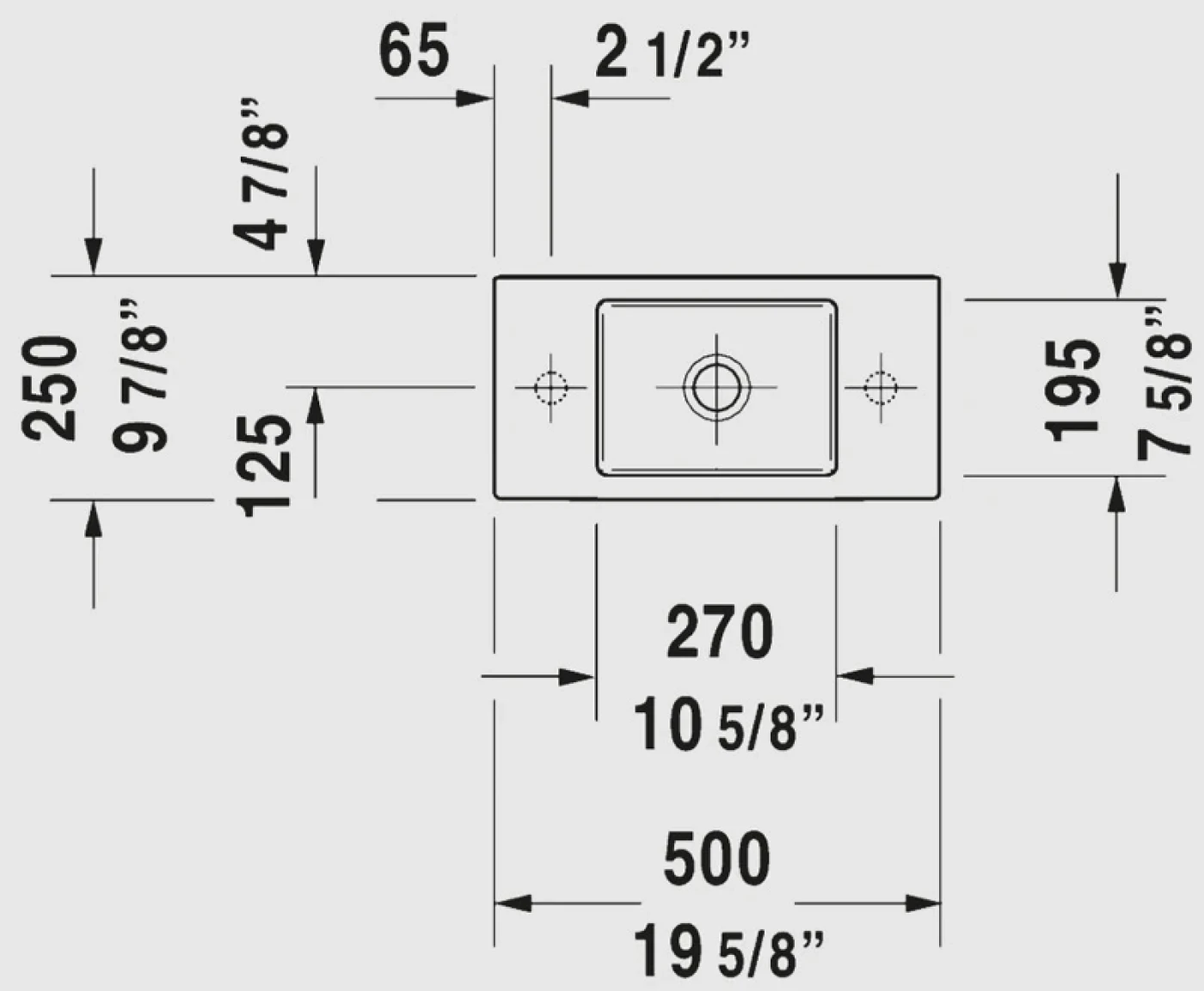 ban ve ky thuat duravit 0724500008