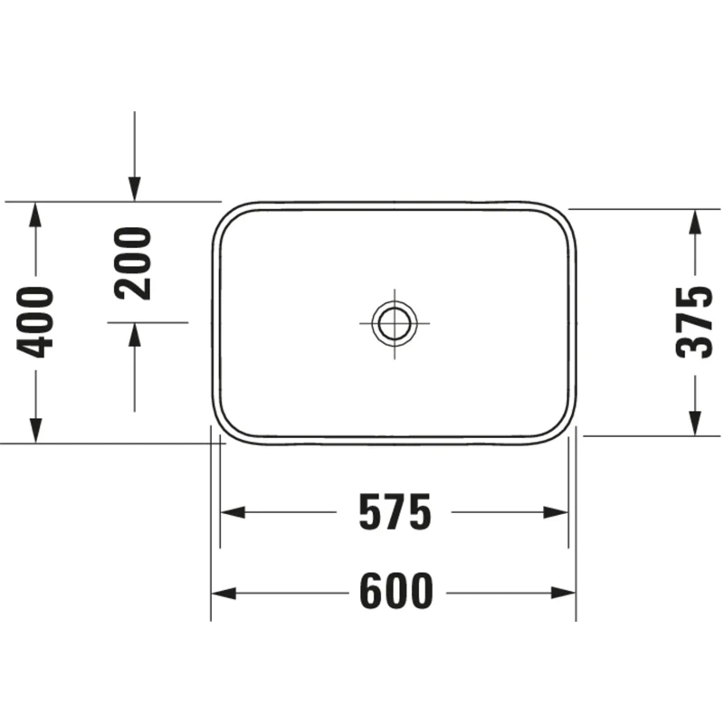 Ảnh Chậu rửa đặt bàn Duravit 2359601300 2