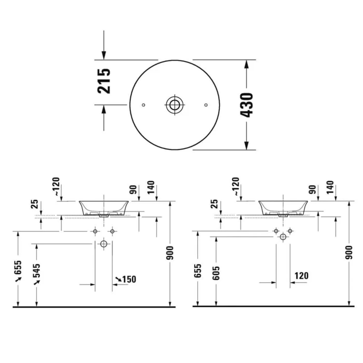 ban ve ky thuat duravit 2362430079