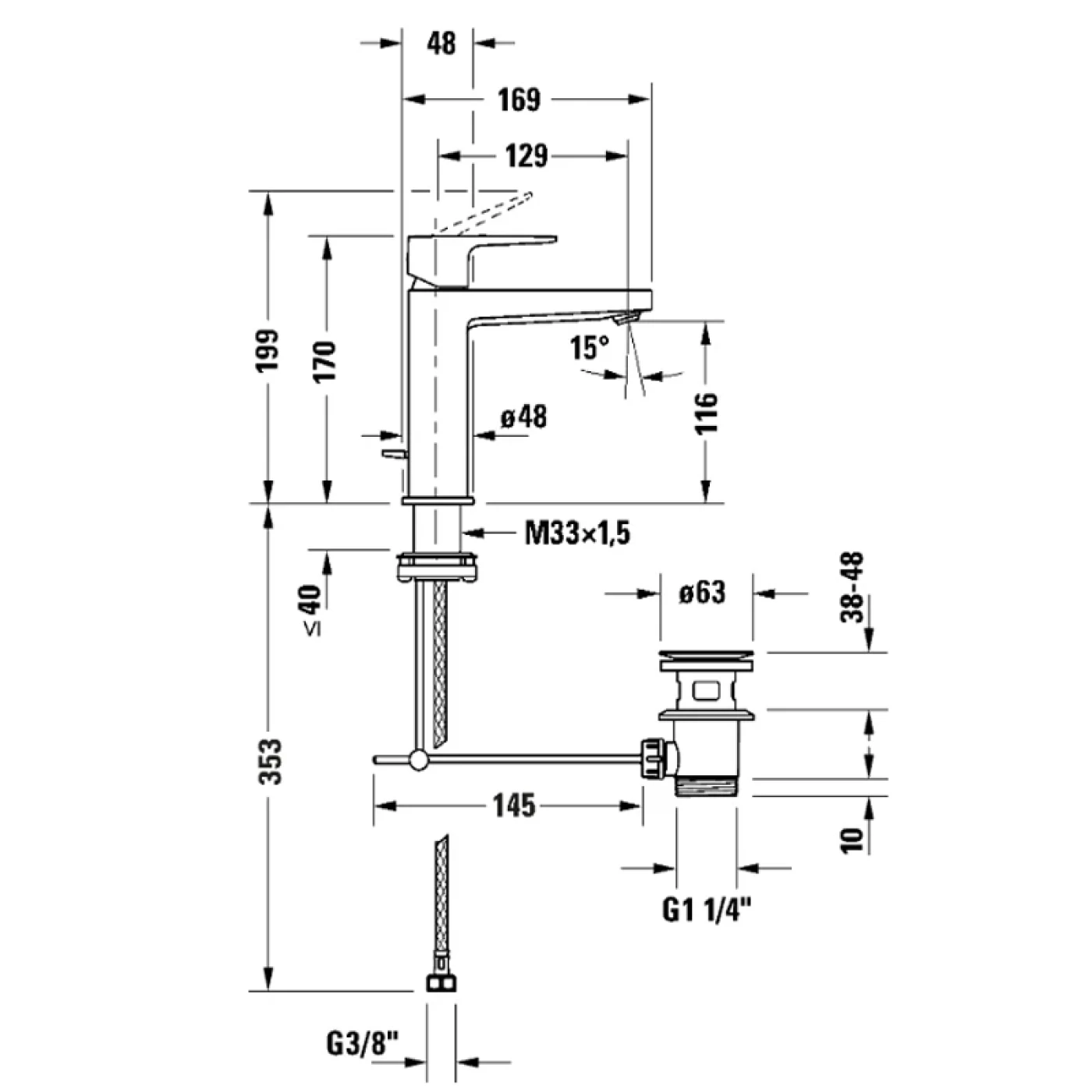 ban ve ky thuat duravit mh1020001c10