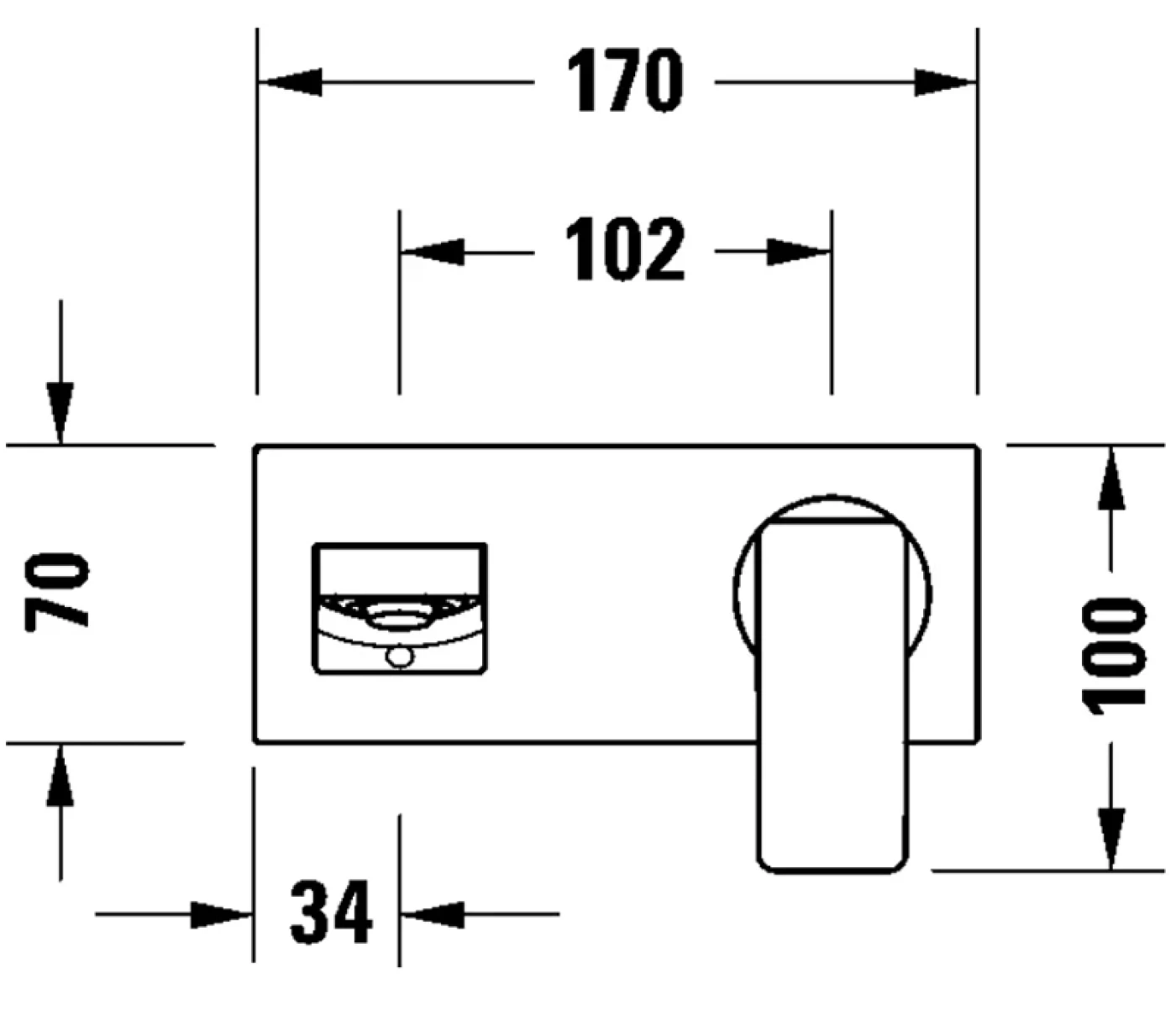 ban ve ky thuat duravit mh1070004c10