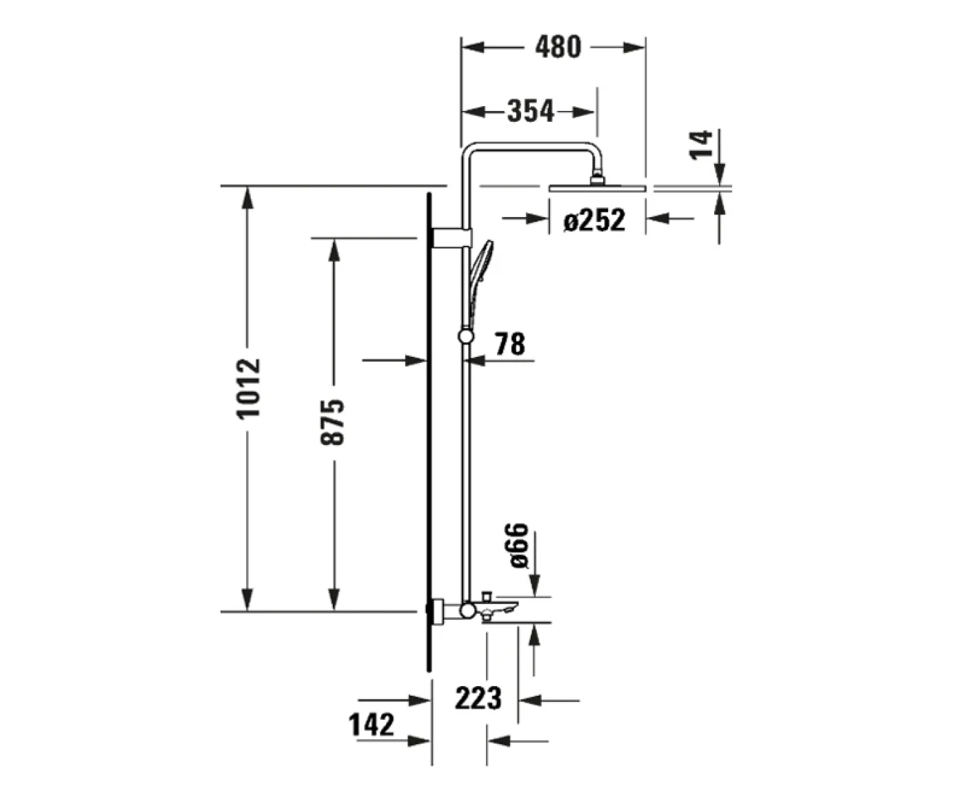 ban ve ky thuat sen tam duravit wa5280008a70