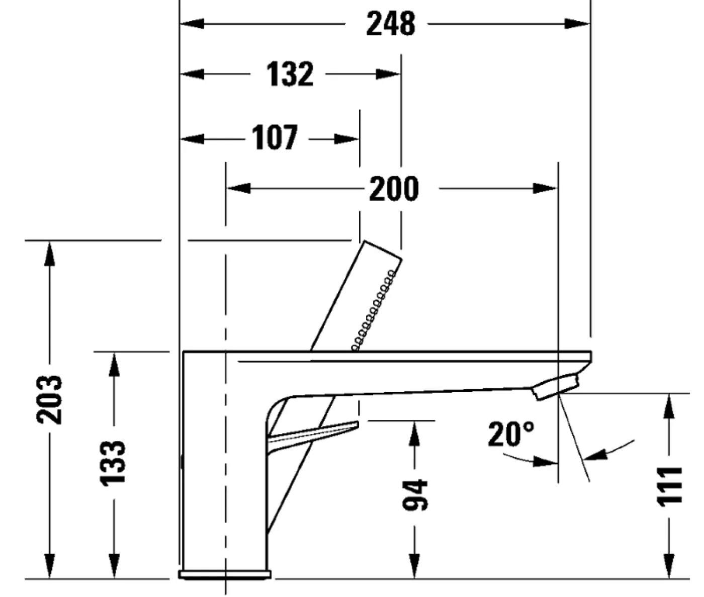 voi bon tam 3 lo duravit wa5260000004