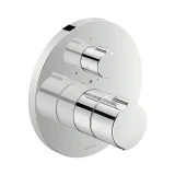 Mặt điều khiển bộ trộn âm tường Duravit C14200016010 1