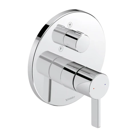 Ảnh Mặt điều khiển bộ trộn âm tường Duravit DE4210012010 1