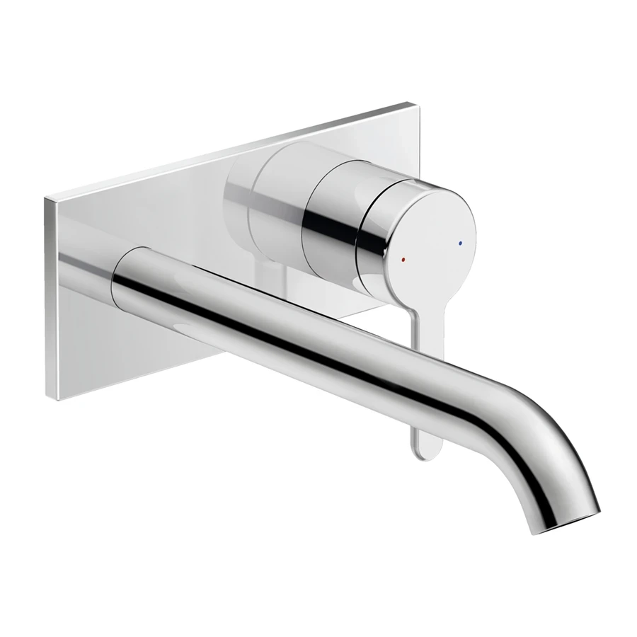Mặt điều khiển vòi chậu gắn tường Duravit TU1070004046