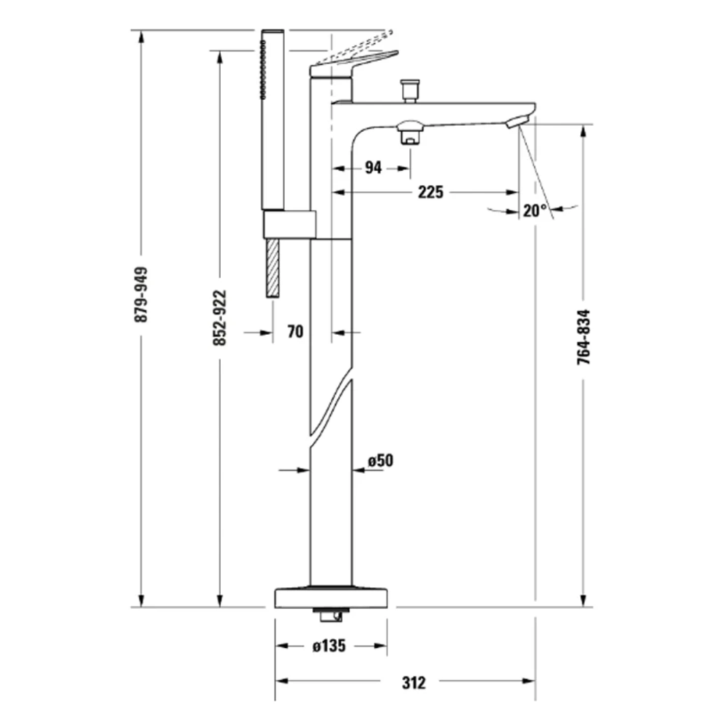 voi sen bon tam duravit wa5250000a10
