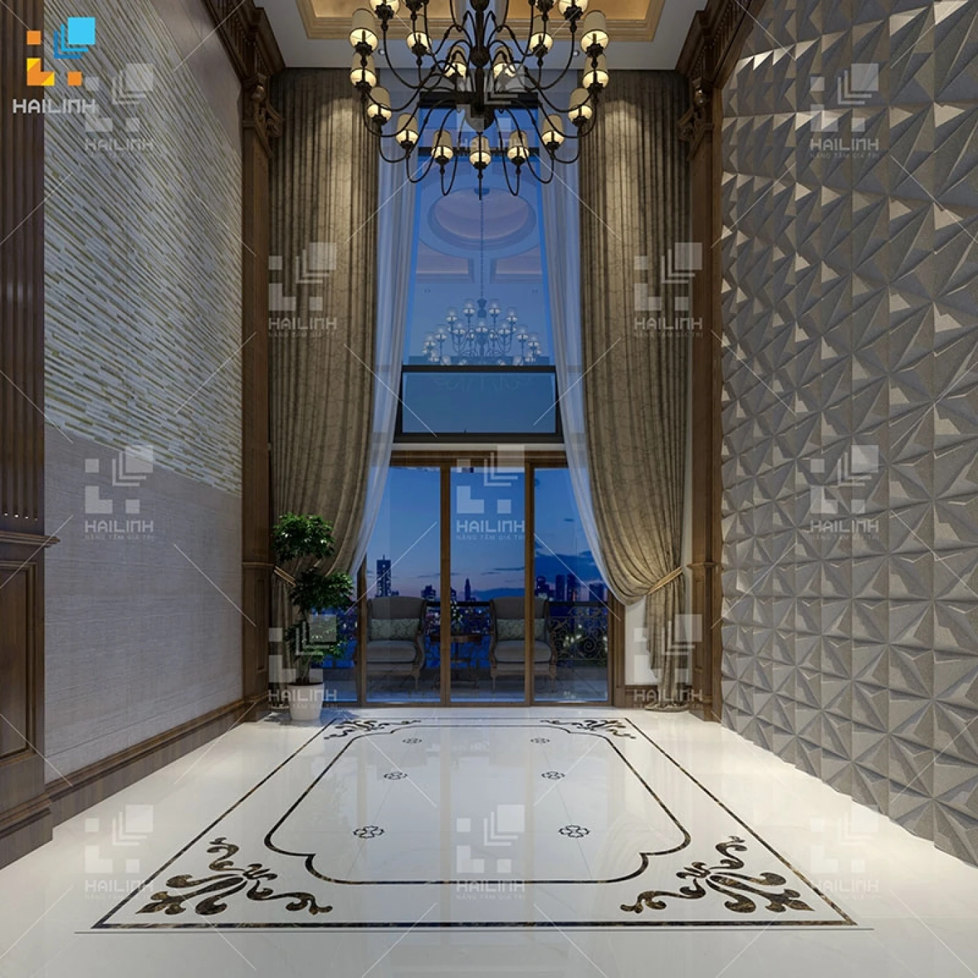 mẫu gạch CNC 302