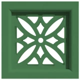 Gạch thông gió Secoin SBV-01-XANHLA 1
