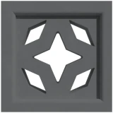 Gạch thông gió Secoin SBV-11-XAM 1