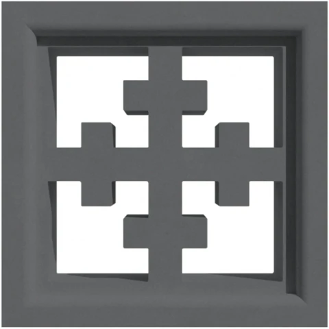 Ảnh Gạch thông gió Secoin SBV-18-XAM 1