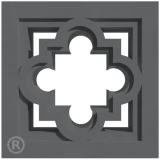 Gạch thông gió Secoin SBV-21-XAM 1