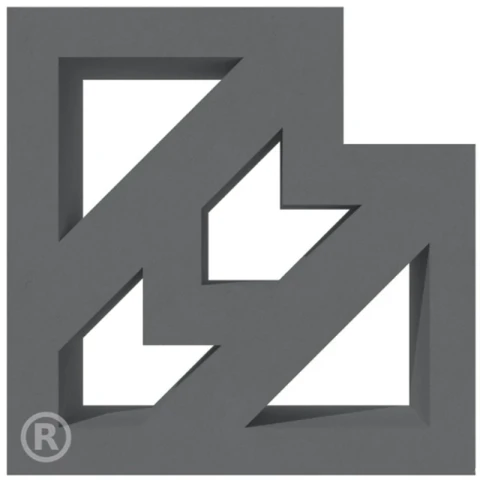 Gạch thông gió Secoin SBV-23-XAM