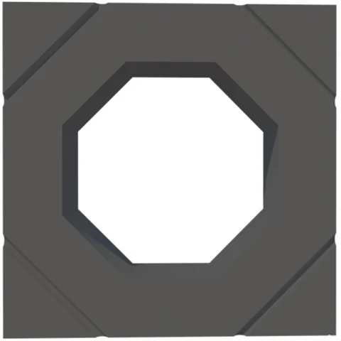 Gạch thông gió Secoin SBV-24-XAM
