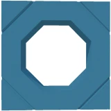 Gạch thông gió Secoin SBV-24-XANHDUONG 1