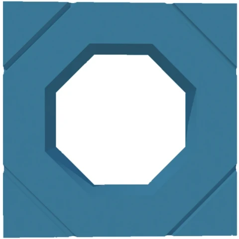 Ảnh Gạch thông gió Secoin SBV-24-XANHDUONG 1