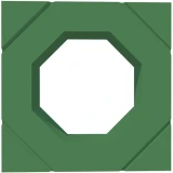 Gạch thông gió Secoin SBV-24-XANHLA 1