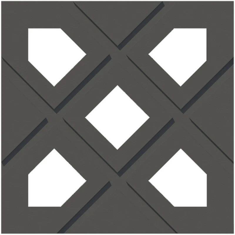 Ảnh Gạch thông gió Secoin SBV-25-XAM 1