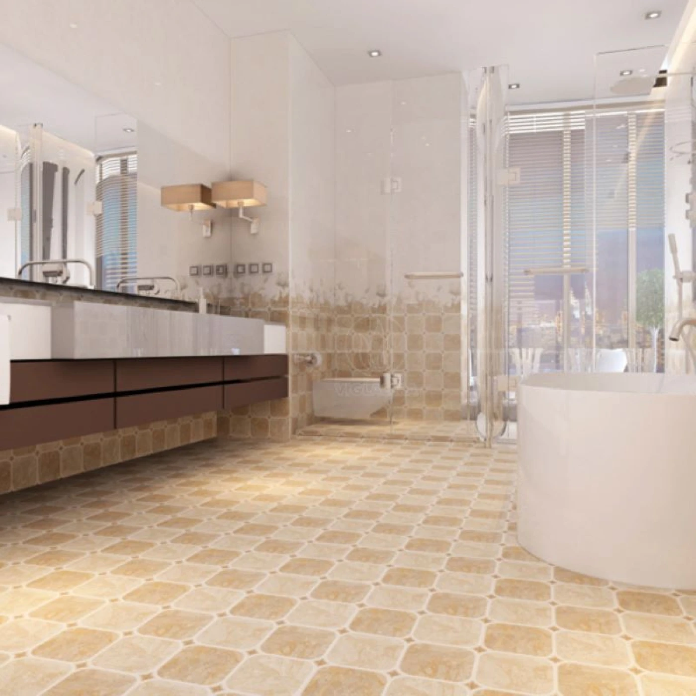 gach 30x30 viglacera ub 3602 op lat phong tam