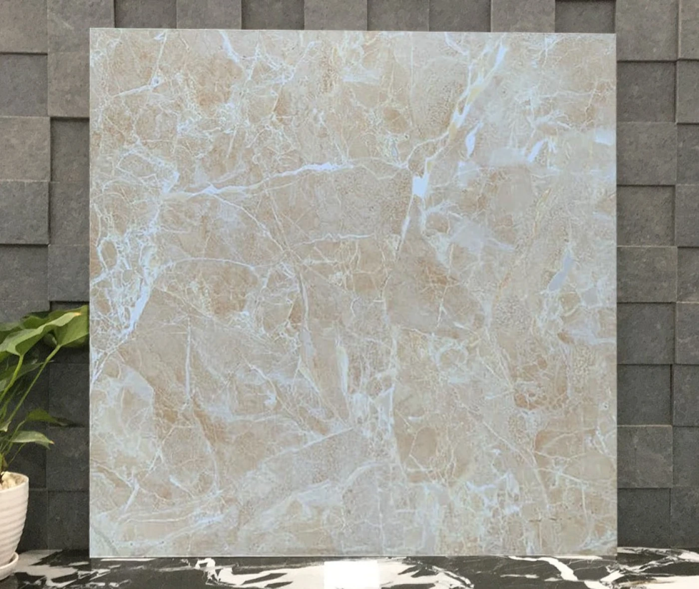 gach lat nen viglacera 600x600 UB 6602 thuc te