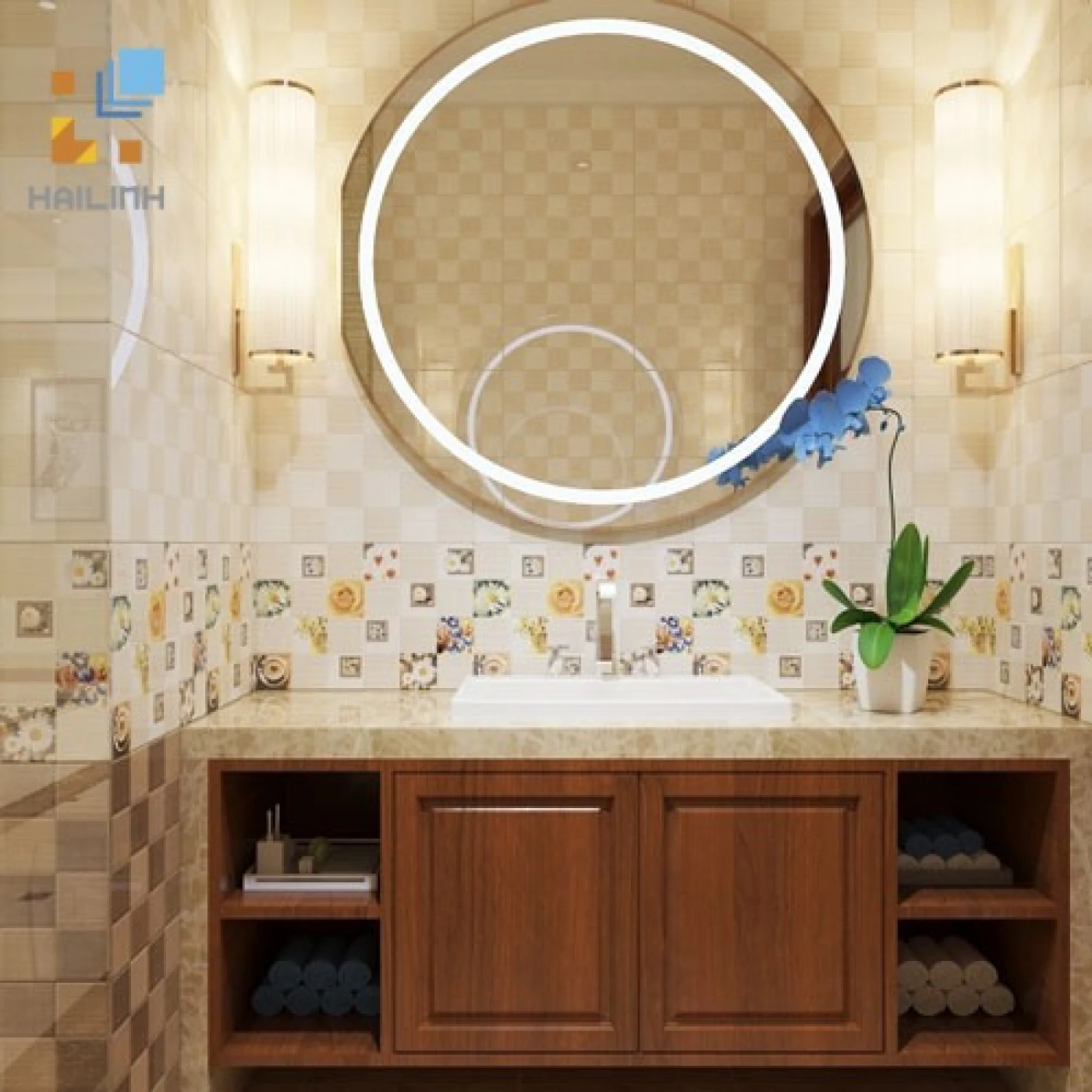 phong mau gach viglacera b 4564