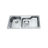 Chậu rửa bát 2 hố Gorlde GD9039 1