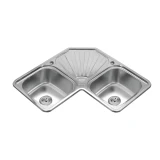 Chậu rửa bát góc Gorlde GD5408 1